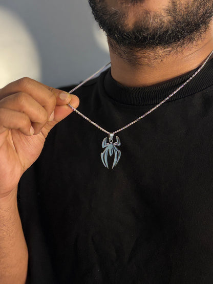 Spider Pendant With Chain