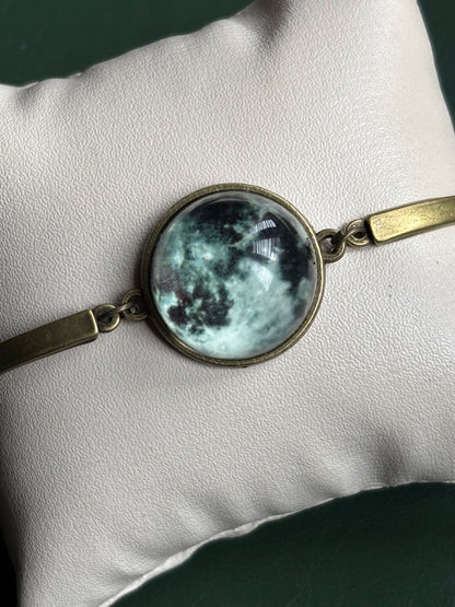Glow In The Dark Moon Bracelet