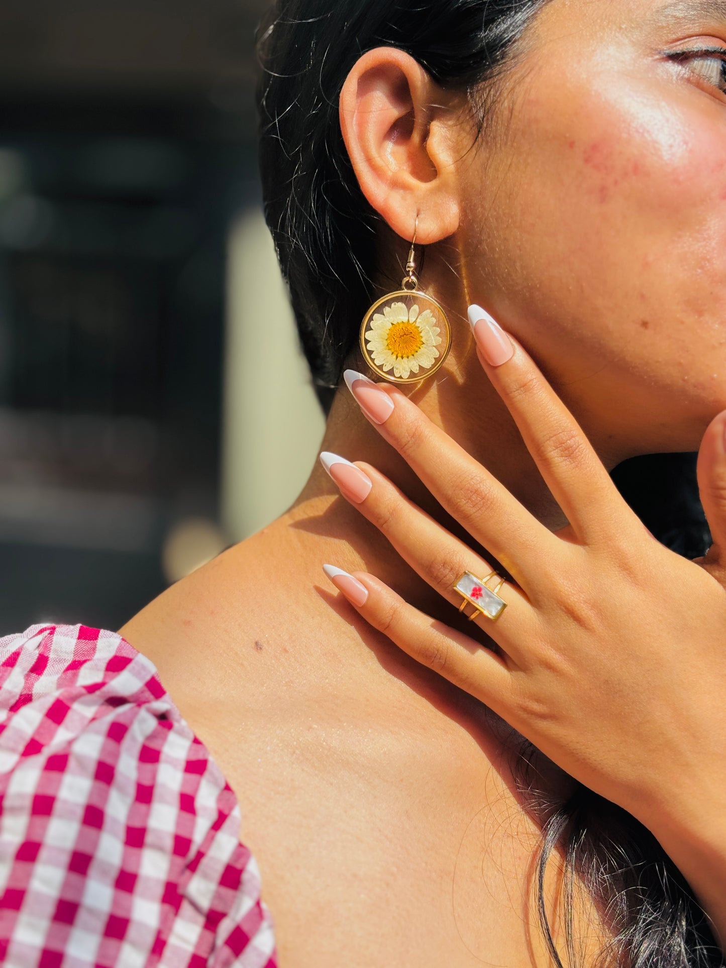 Anne lace Flower Ring