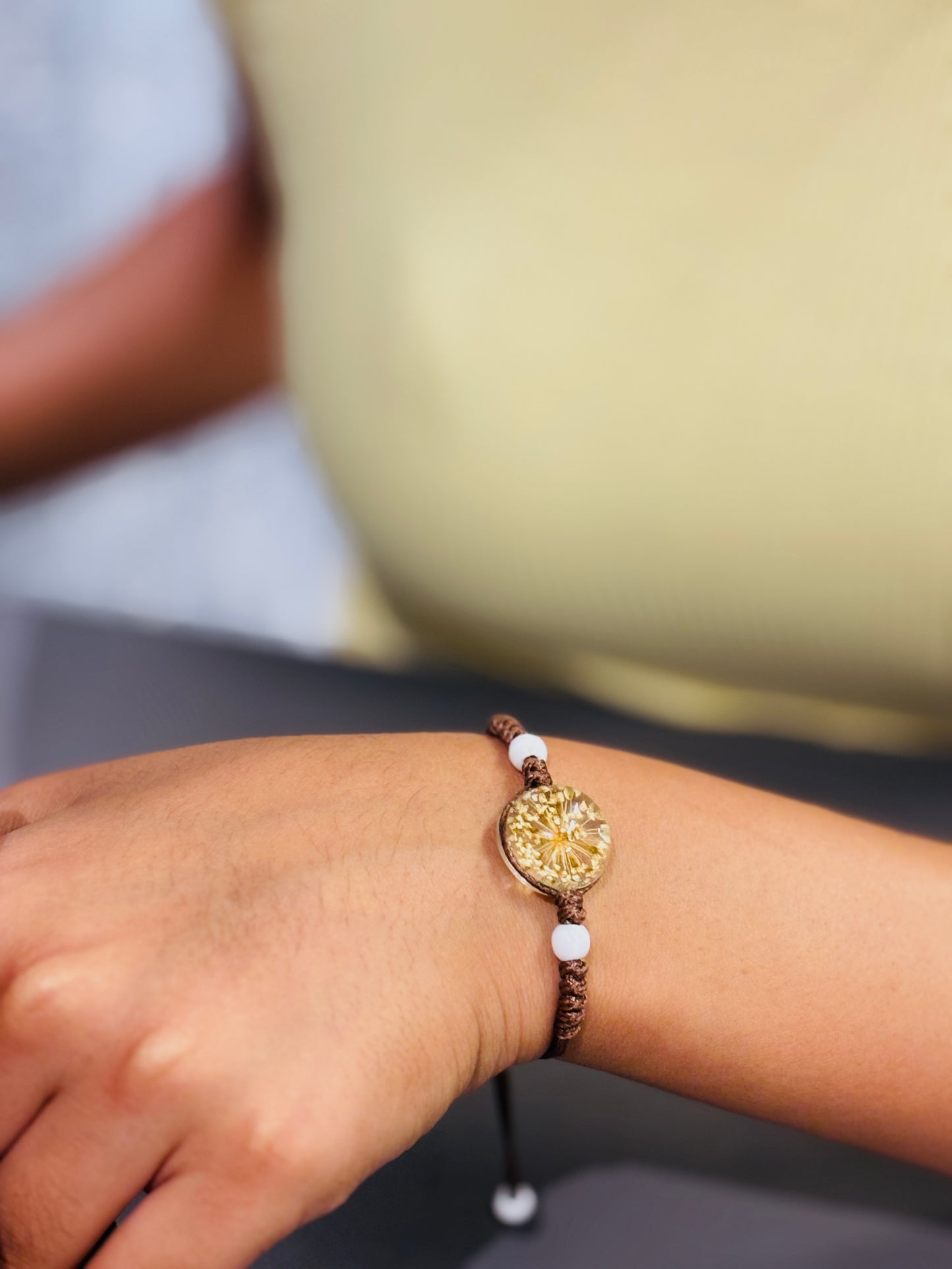 Anne Lace Flower Bracelet
