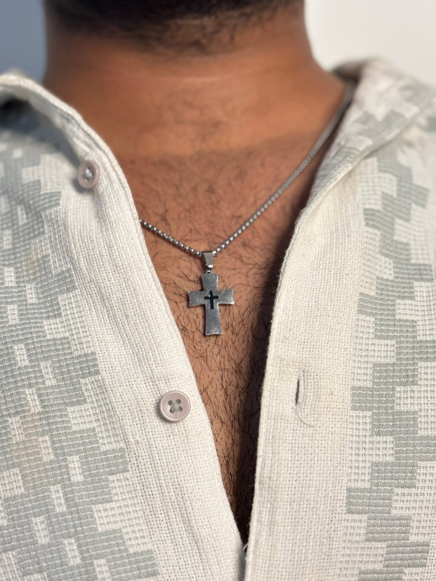 Cross Pendant With Chain