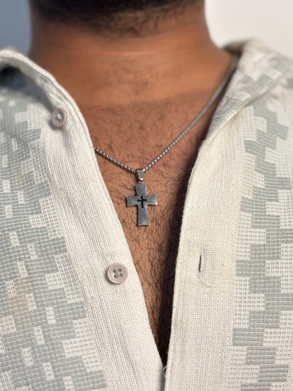 Cross Pendant With Chain