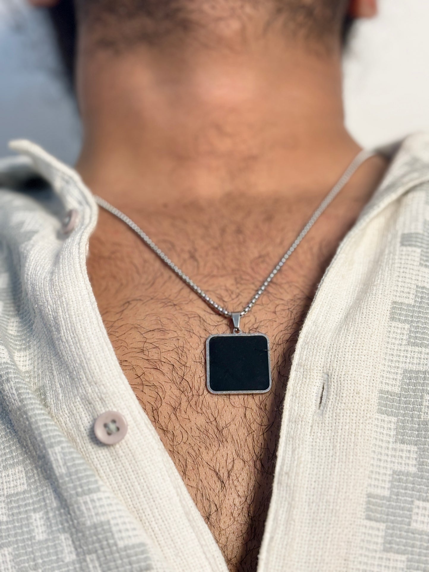 Mono Black Pendant