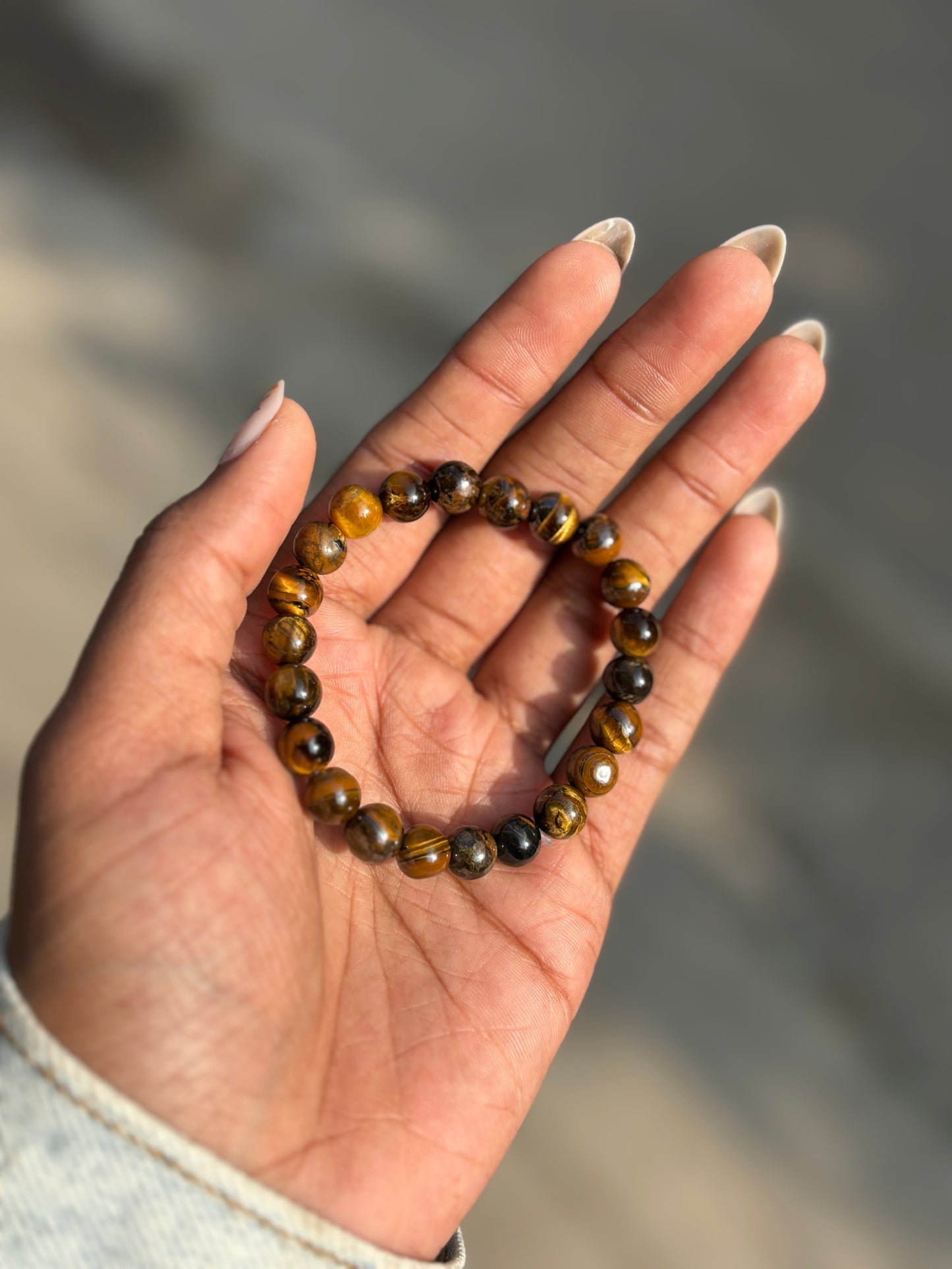 Tiger Eye Bead Bracelet