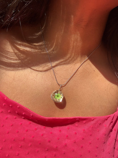 Green plum blossom