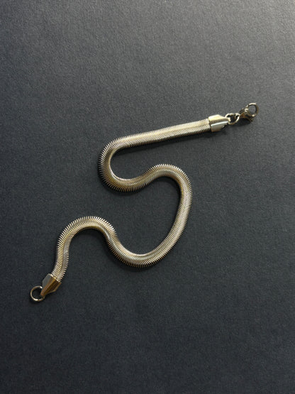 Snake Chain Bracelet-Silver